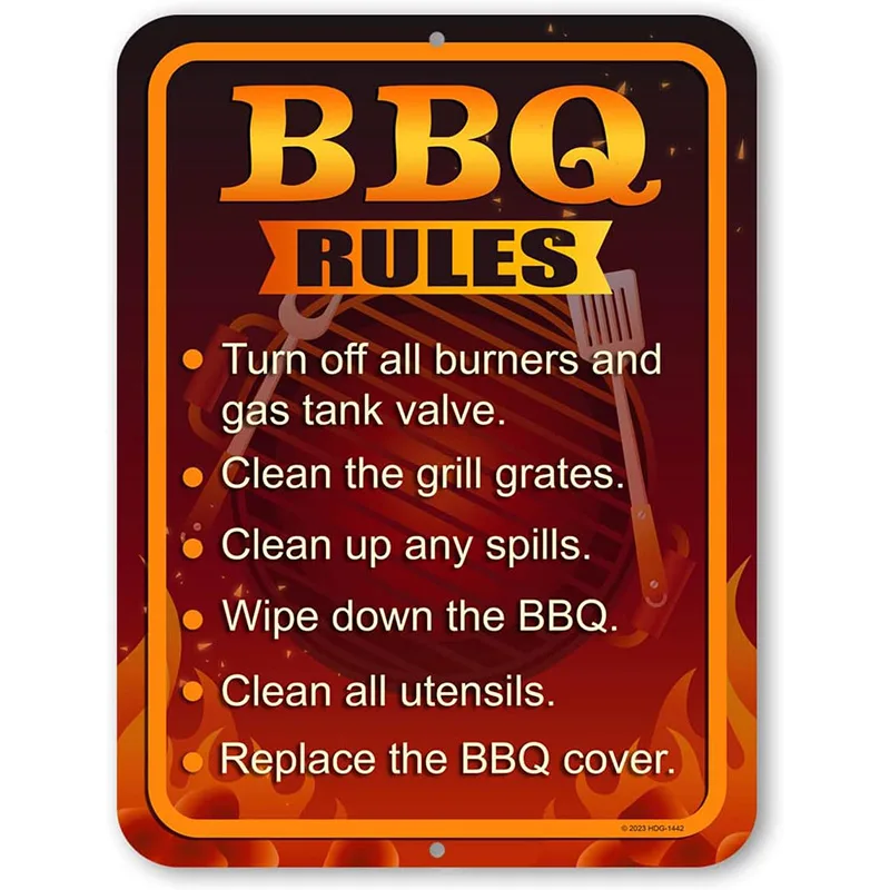 Bbq Rules original reference image
